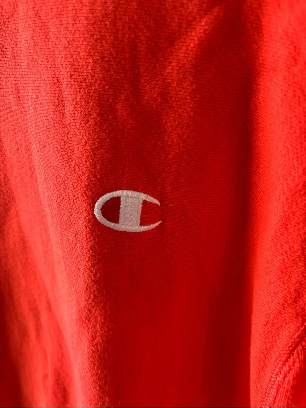 Champion orange Red Sweatshirt and Joggers Set